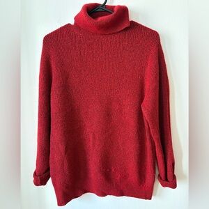 Primark Cozy Red Turtleneck Sweater